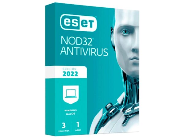 software eset nod32 anti-virus edicion 2024 para 3 pcs